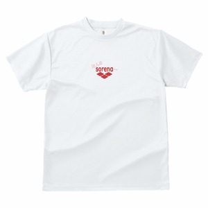 ほんまsorena　Tシャツ（ドライ素材：白）