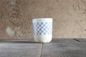 牧谷窯／練り込みカップ（大） 02