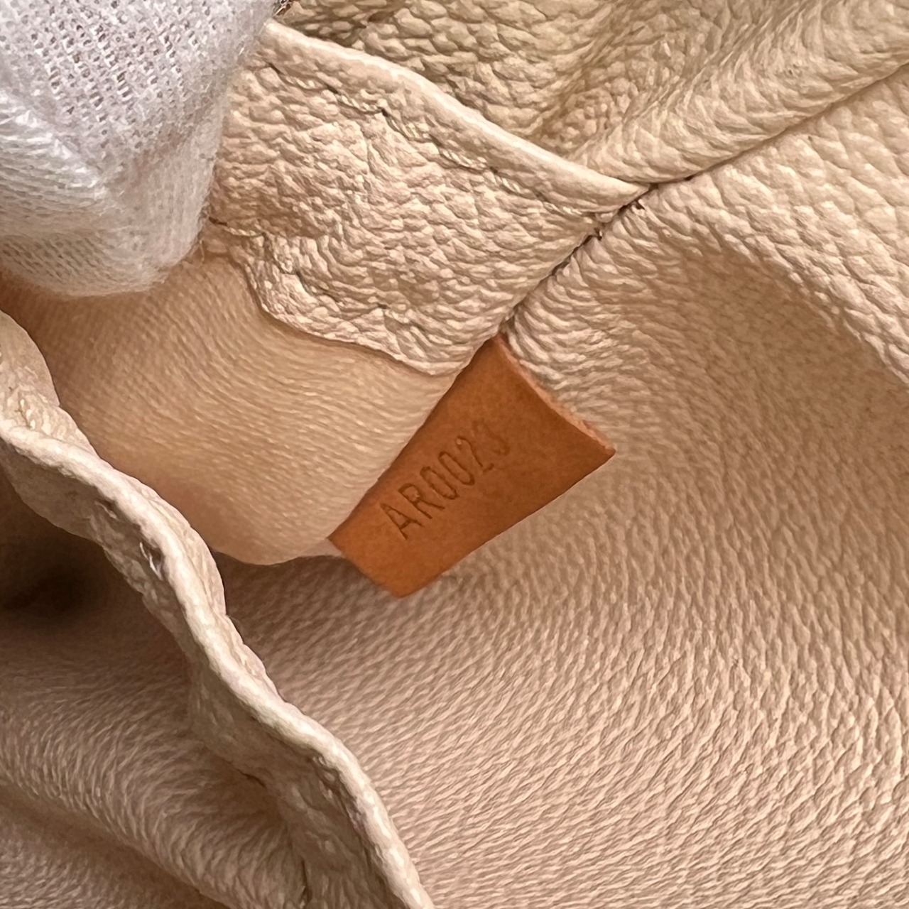 LOUIS VUITTON ルイヴィトン スポンティーニ ２WAY レザー ショルダーバッグ ブラウン A-13546