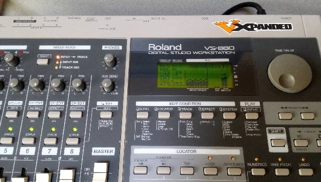 デジタル・ワークステーション VS-880 録音・編集良好・完動品