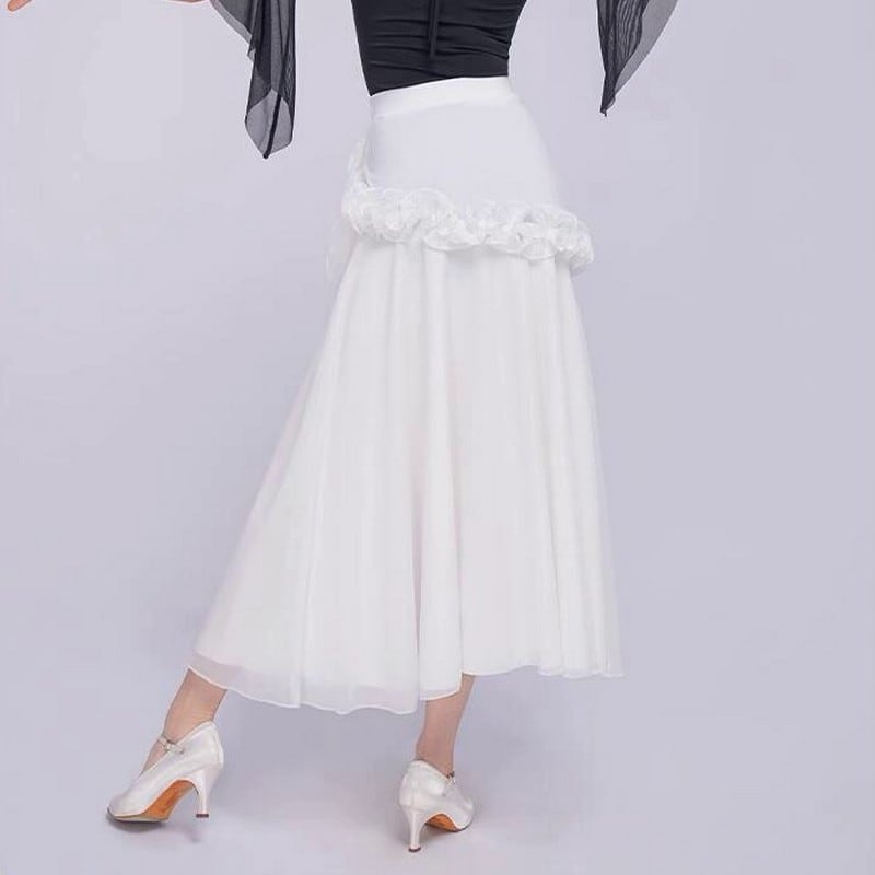 フローラルドレープ・ダンススカート ds0986