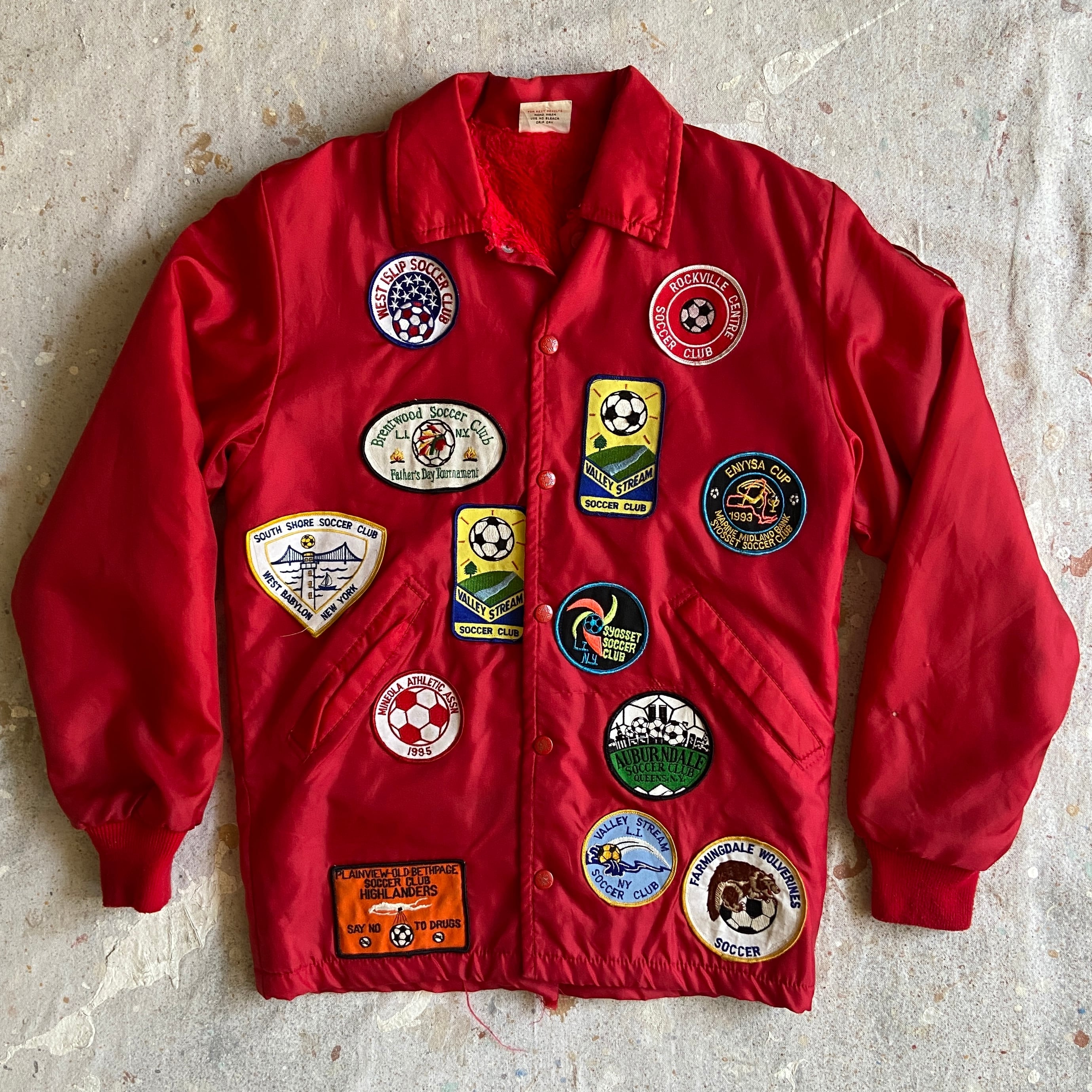 1990s  Birdie Wall Paint Jacket  XS  Made in USA  F995