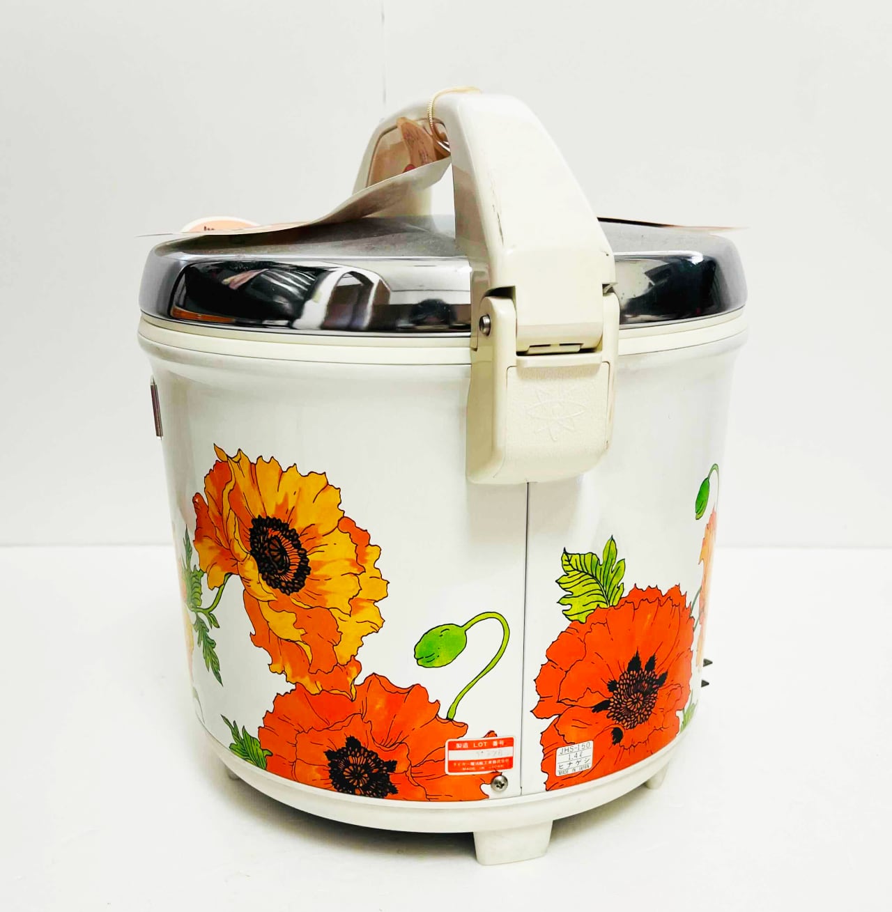 昭和レトロ 花柄デザインの保温ジャー タイガー魔法瓶 タイガー魔法瓶