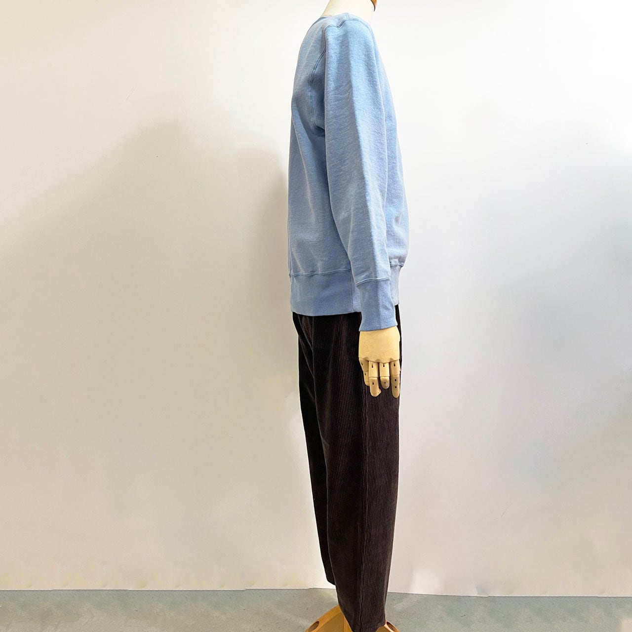 FilMelange フィルメランジェ VALE ヴェイル ヴィンテージムラ染め裏毛