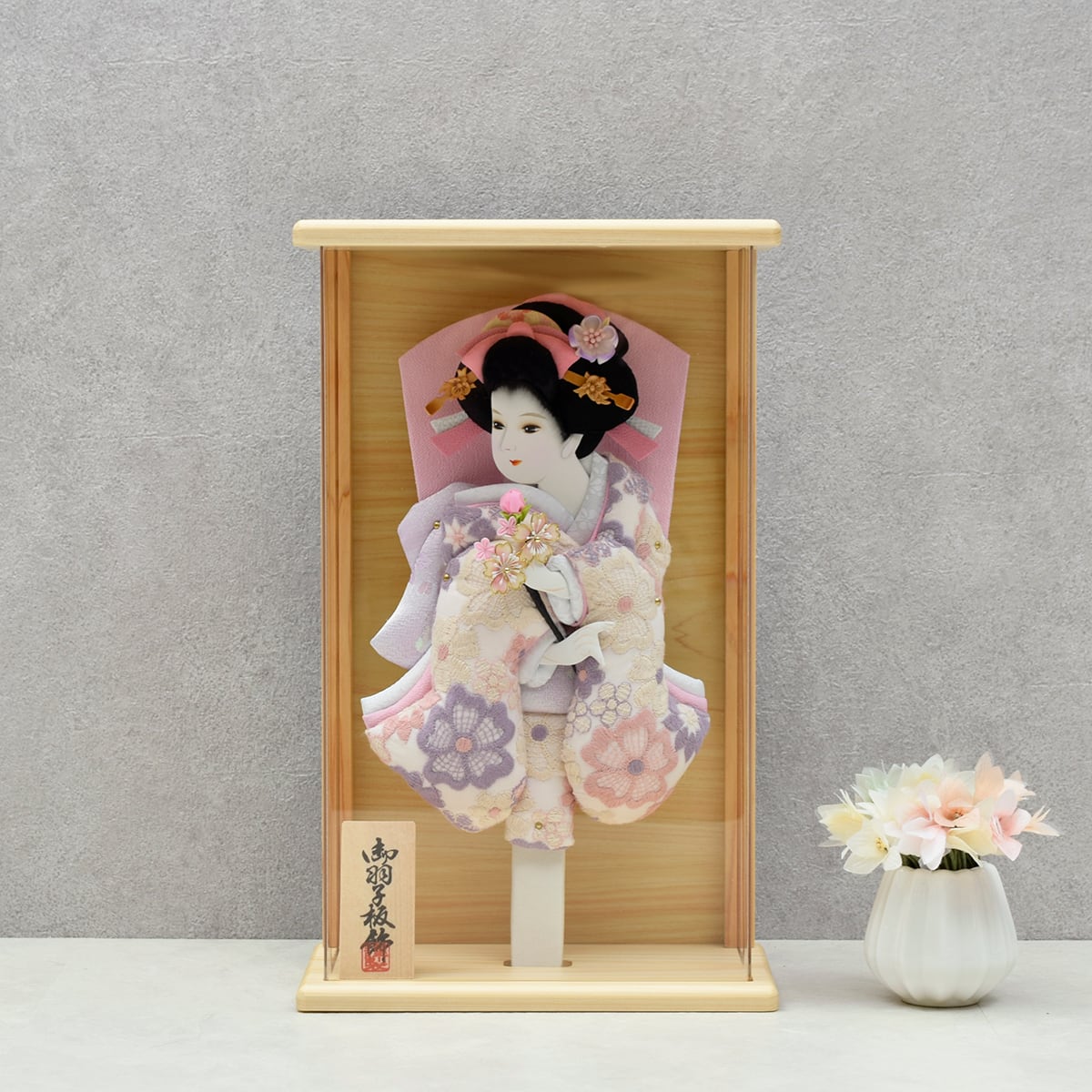 押絵羽子板飾り【花音】|おしゃれ|モダン|今どき|コンパクト|スタイリッシュ