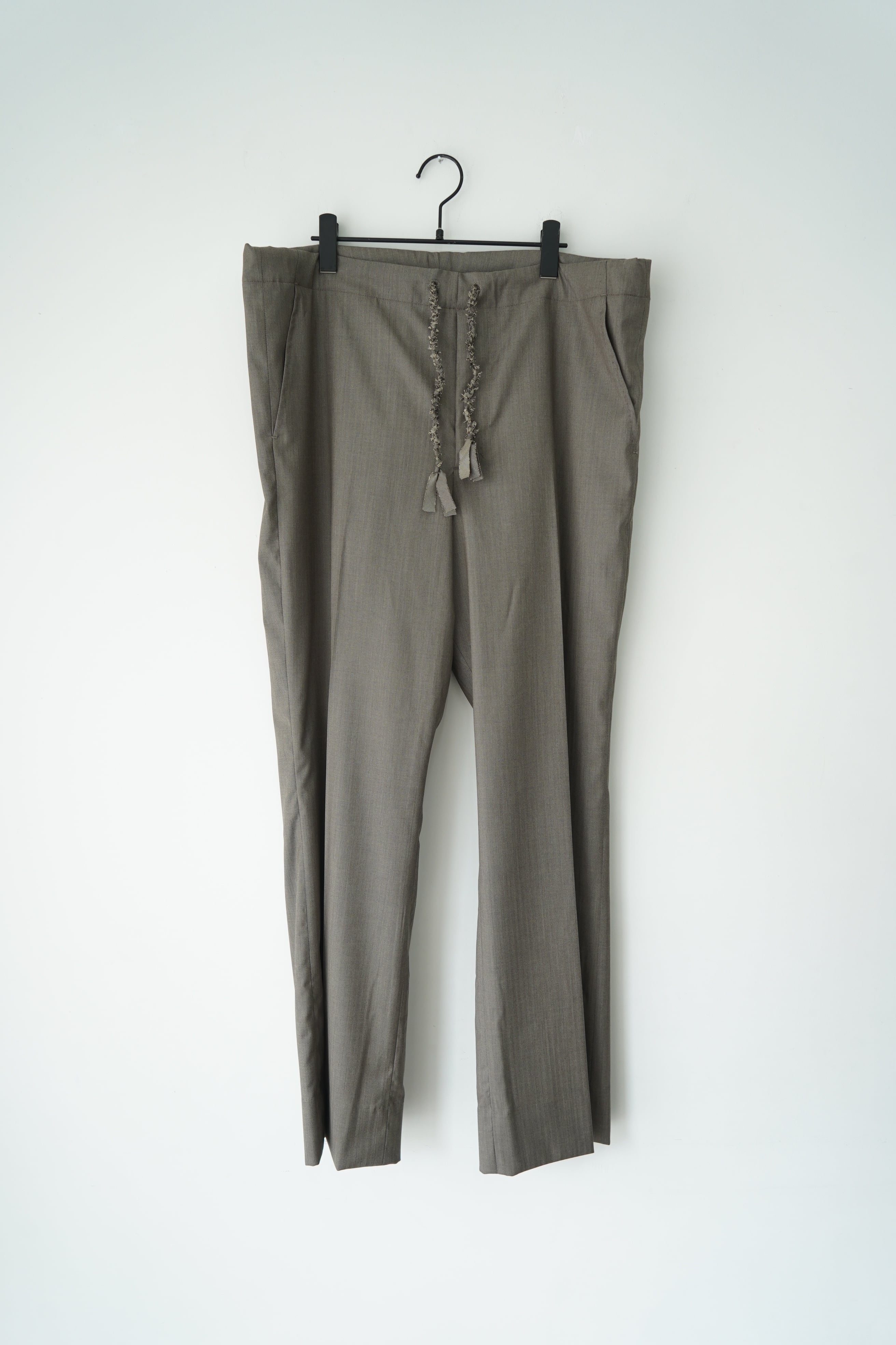 MAATEE&SONS / MUSOU TROUSERS H WOOL (NAVY) | LiNN