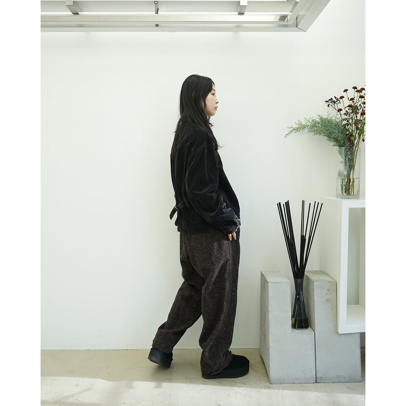 Professor.E ](プロフェッサーイー) 25FW-PE-JKT-08 Aged Corduroy JKT