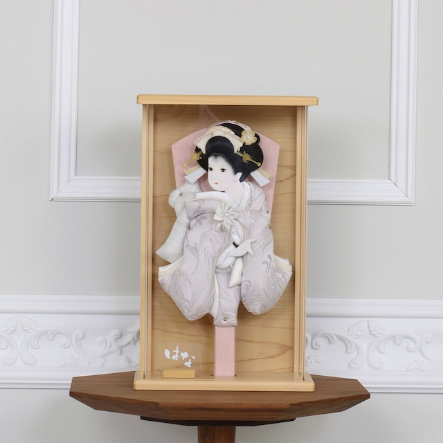 美月【はな 振袖羽子板 10号】羽子板 アクリルケース飾り