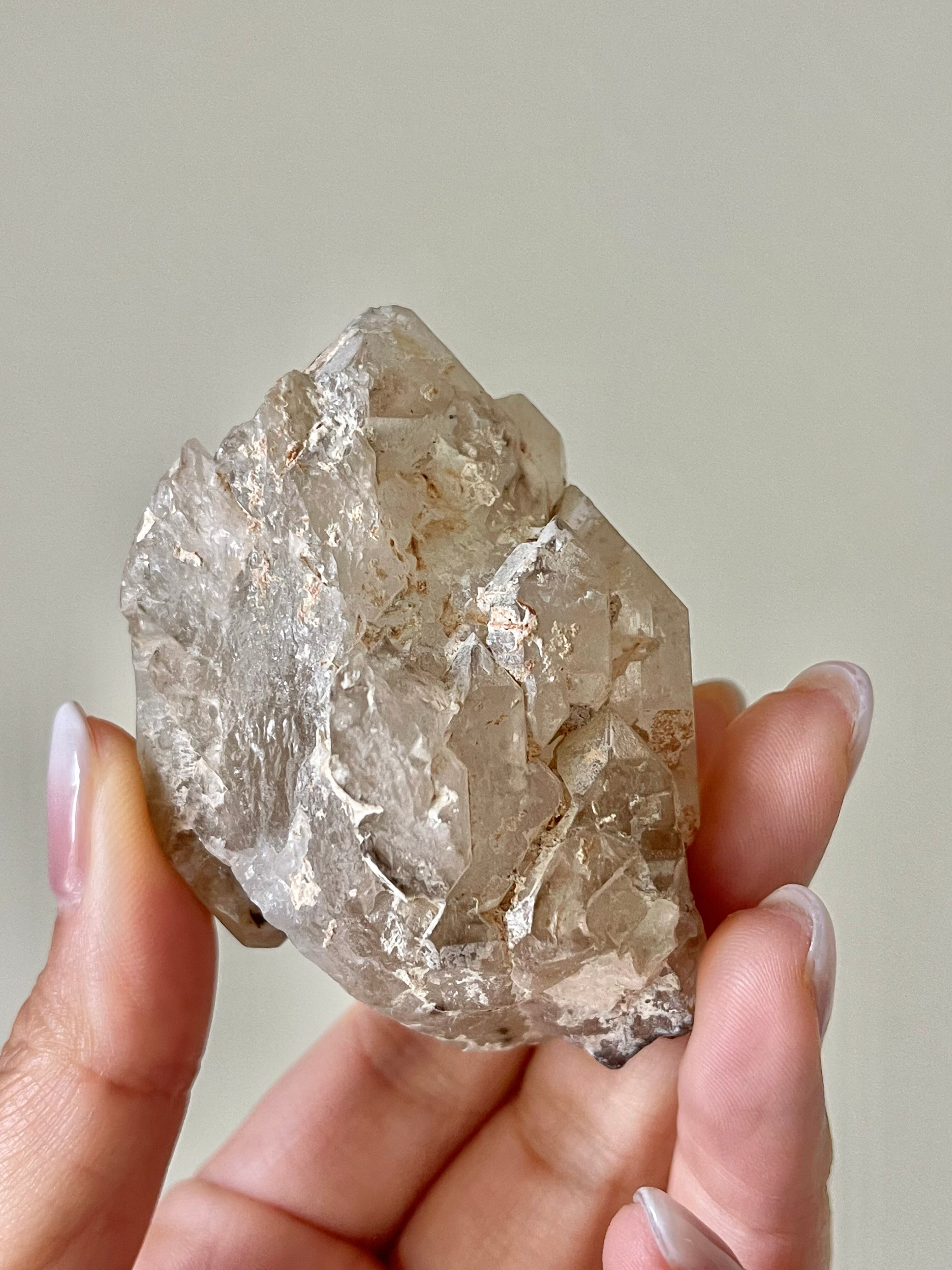 ブラジル産ジャカレー水晶/ Jacare quartz,Elestial,Alligator quartz