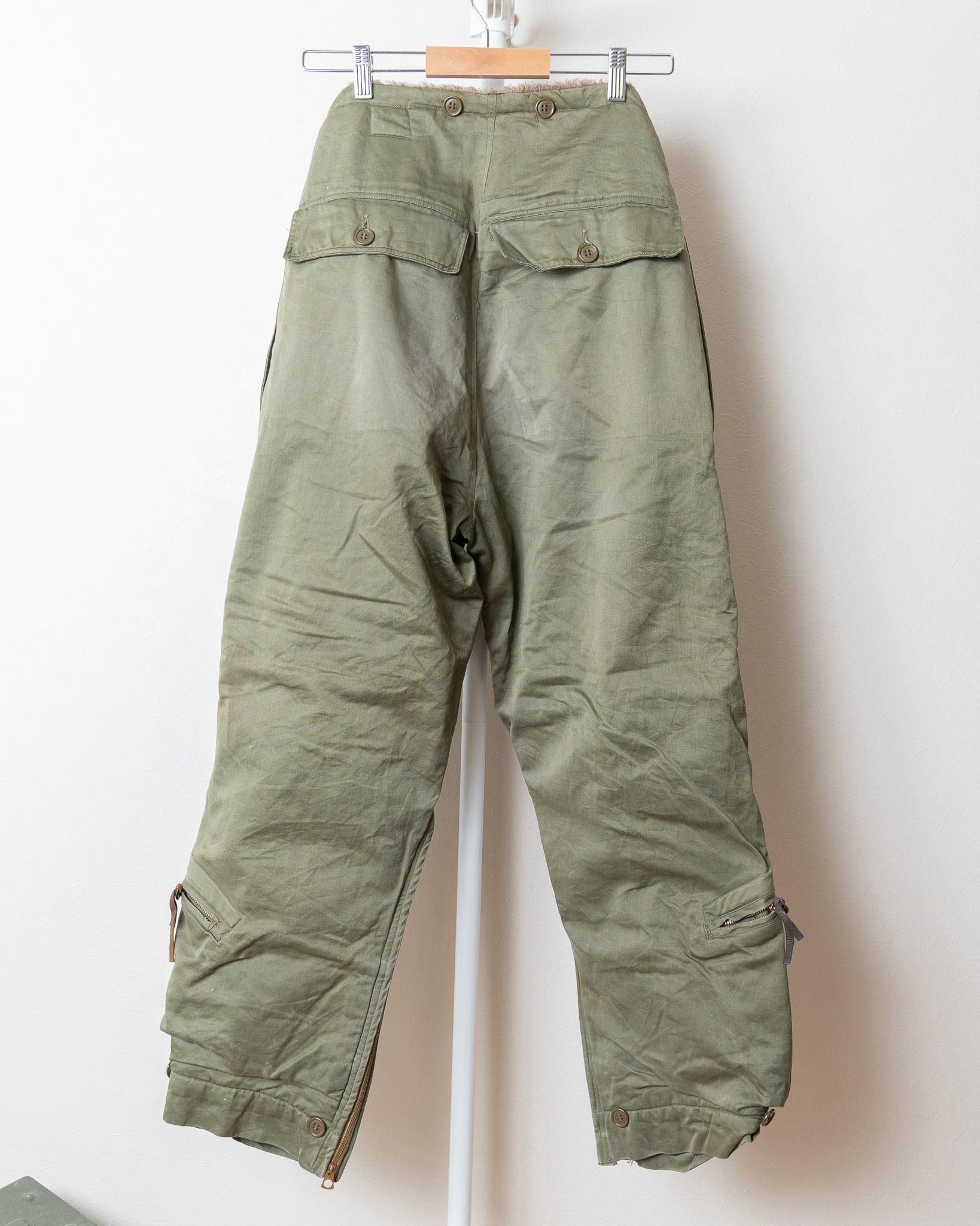 40's】U.S.Army Air Forces A-9 Flight Trousers 