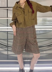 KULU チェック柄パンツ