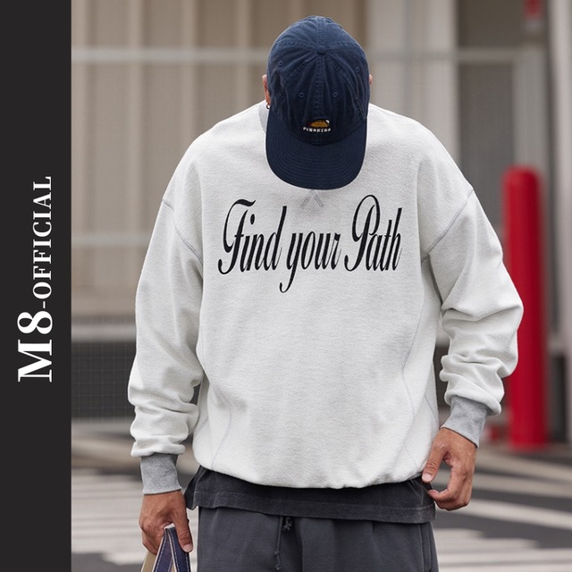 color blocking sweatshirt M0413