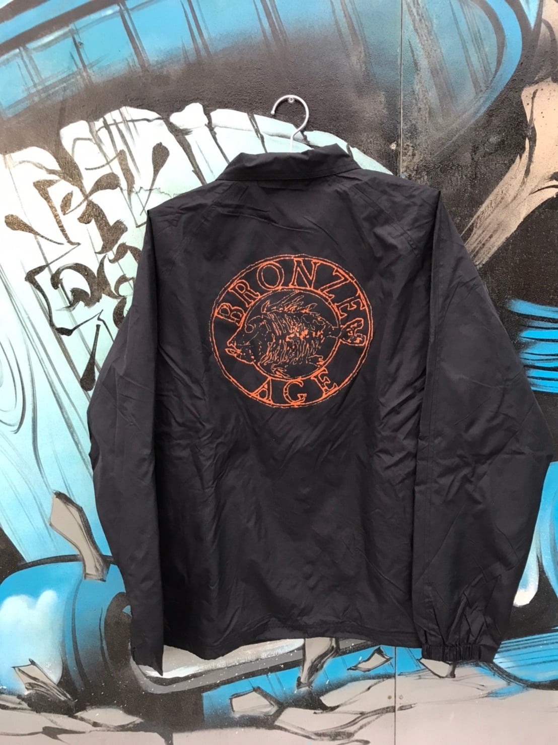 BRONZE AGE VENICE　UNDERGROUND　Sport Tek sideline jacket made in USA ブロンズエイジ　 ベニス　アンダーグラウンド　コーチジャケット　ナイロンジャケット | CCCSURFSK8SHOP powered by BASE