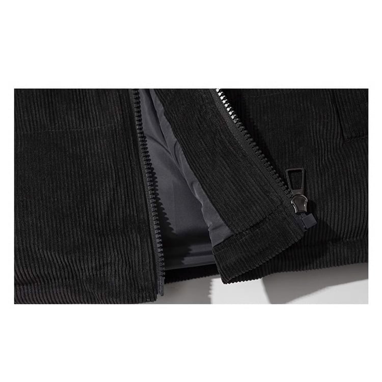 ★STAND COLLAR CORDUROY COTTON COAT　　　A0842