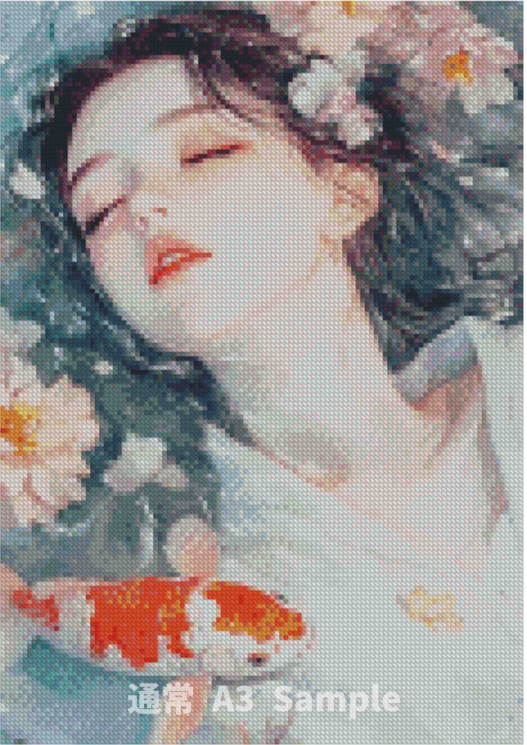 ダイヤモンドアートクラブ　目立った傷や汚れなし ダイヤモンドアート A3 泡沫 A (通常/フルAB/フル樹脂AB/フルFD