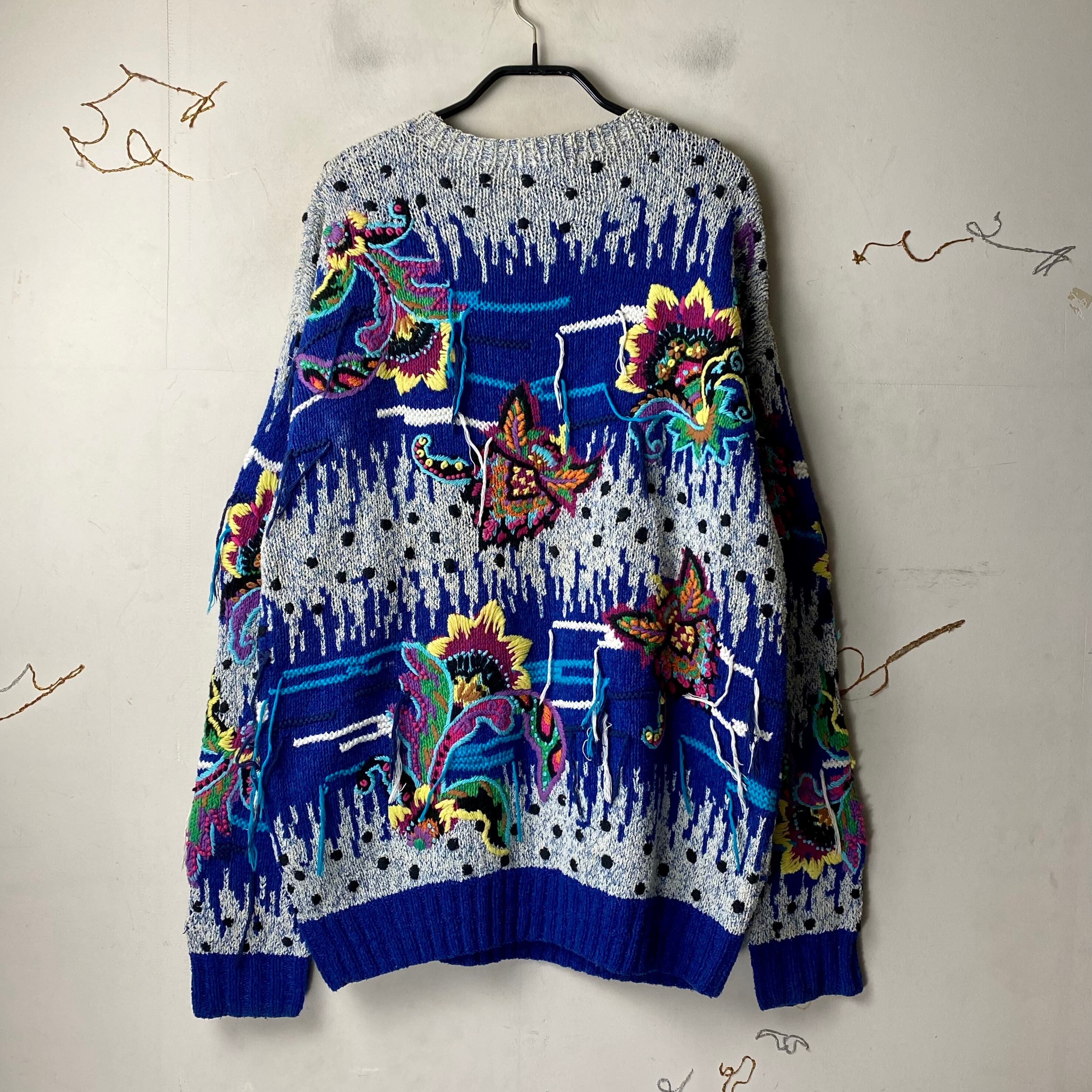 vintage FICCE “hand knit” sweater | NOIR ONLINE