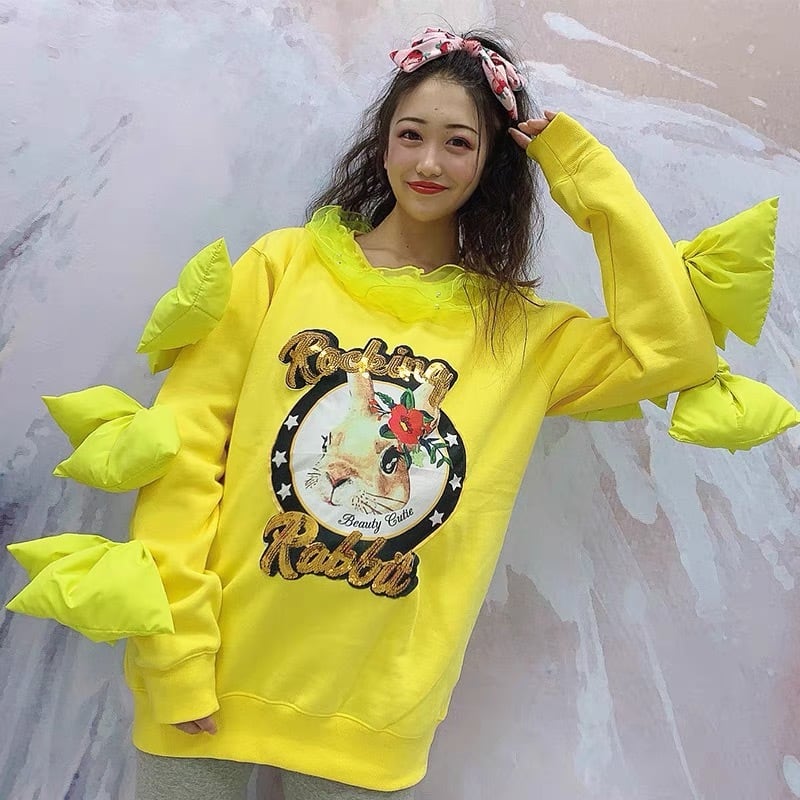 蛍光色” old stussy プリント スウェット L BOXシルエット 【公式通販】