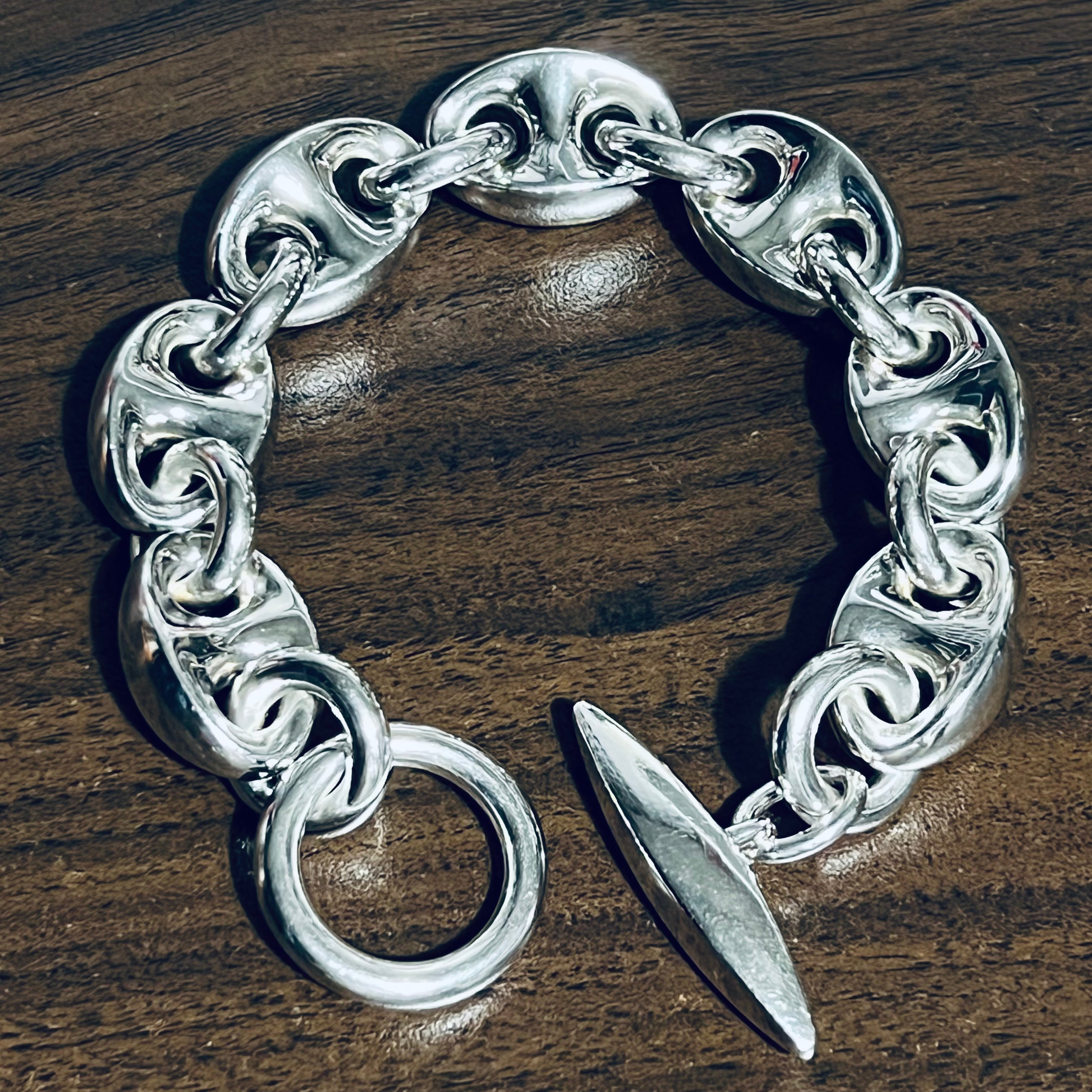 HERMES Neptune Bracelet Sterling Silver | エルメス ネプチューン