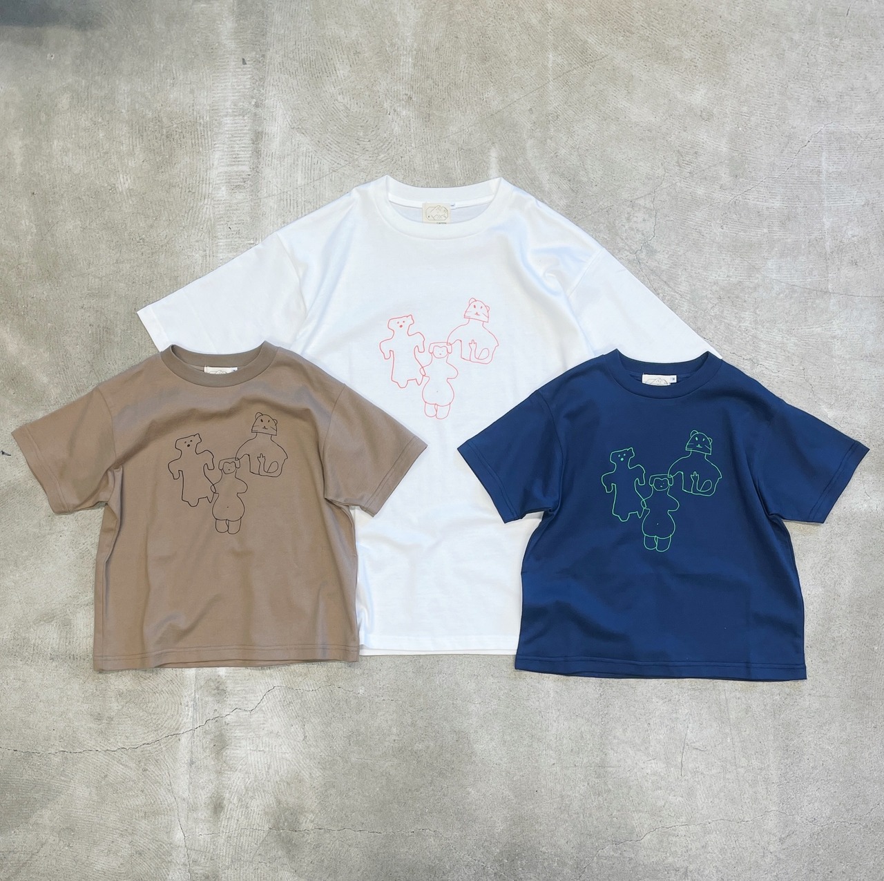 SWOON 23SS / DOGU　T / Tシャツ / 95〜145cm / ネイビー