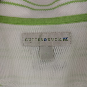 デサント製　CUTTER&BUCK　ハーフジップ　半袖　刺繍カットソー　Tシャツ