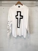 GODSIZE CROSS L/S RELAXED FIT TEE