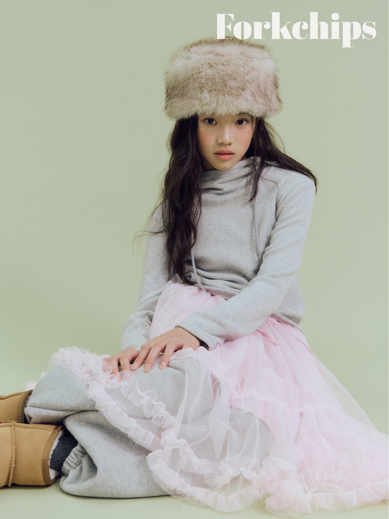 FORK CHIPS［取寄］fox bucket hat 26winter