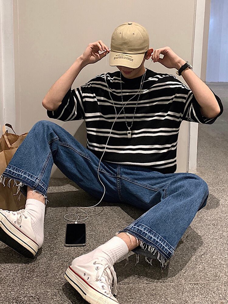 全3色 Tシャツ カットソー ボーダー カジュアル おしゃれ