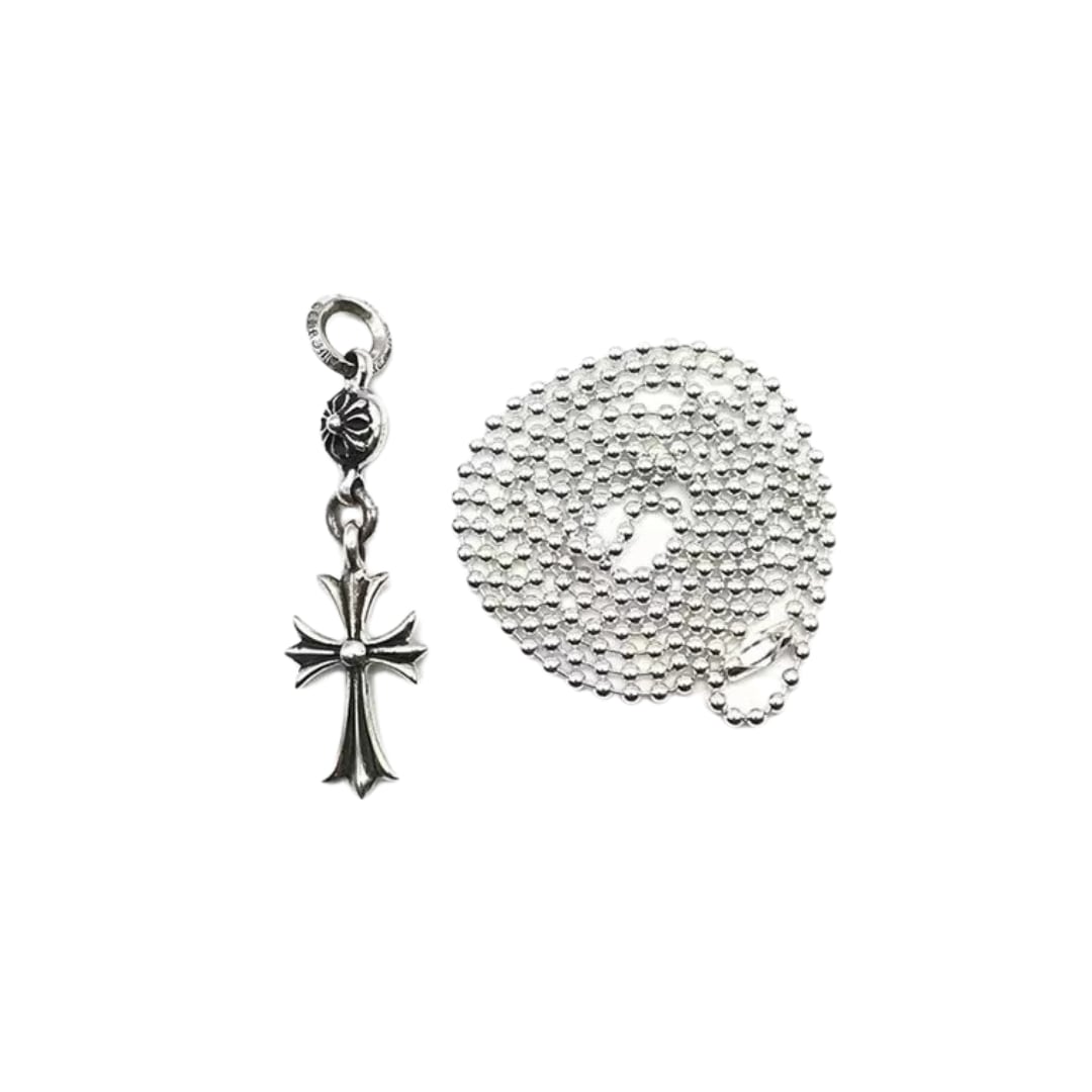 Chrome Hearts 1ball Tiny CH クロス ネックレス