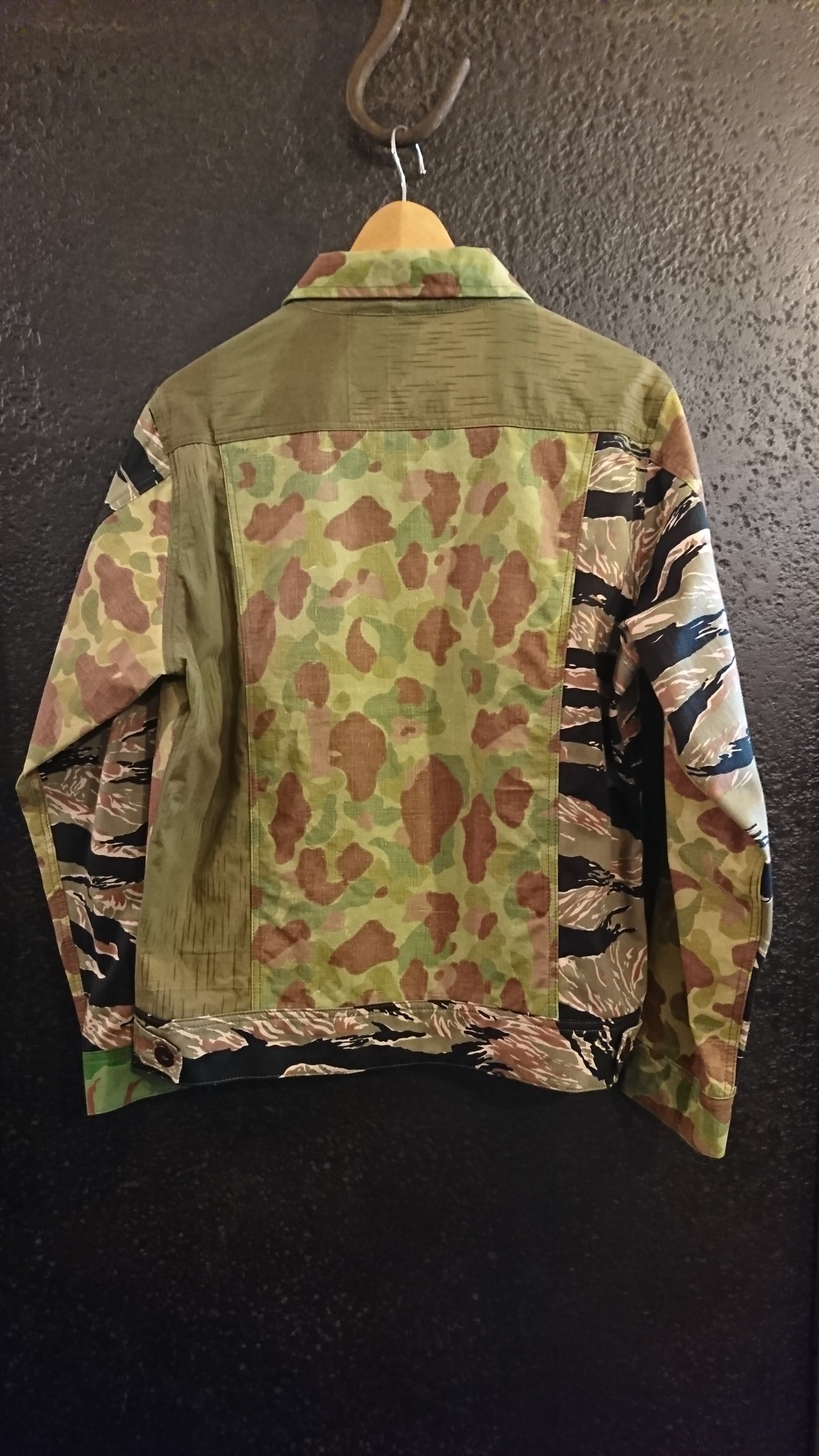 crazy camo riders jacket