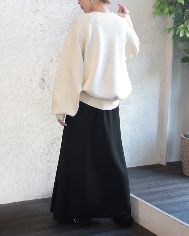 【hunch】ライトダンボールフレアスカート　(251248)