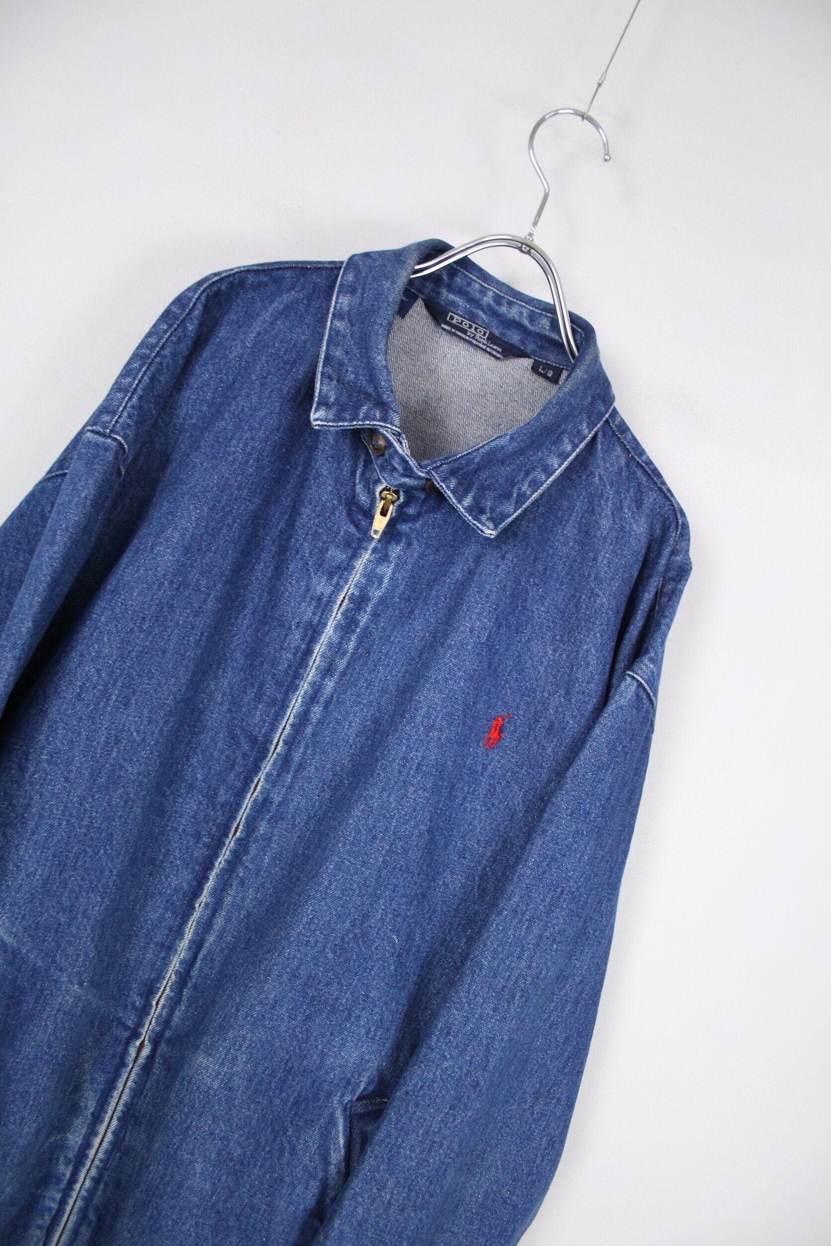 1980's〜90's Polo by Ralph Lauren デニムスイングトップ made in