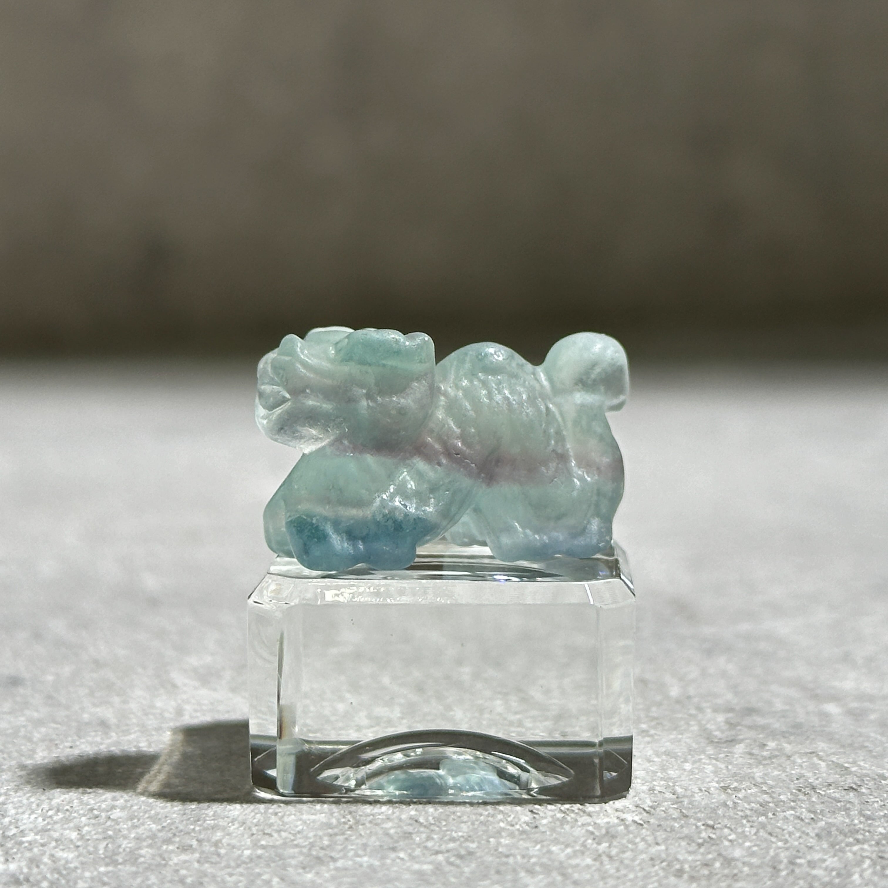 レインボーフローライト ミニドラゴン11◇Fluorite Dragon◇天然石・鉱物・パワーストーン