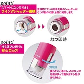 シャチハタ 印鑑 ハンコ キャップレス9N メールオーダー式 XL-CLN2/MO ピンク