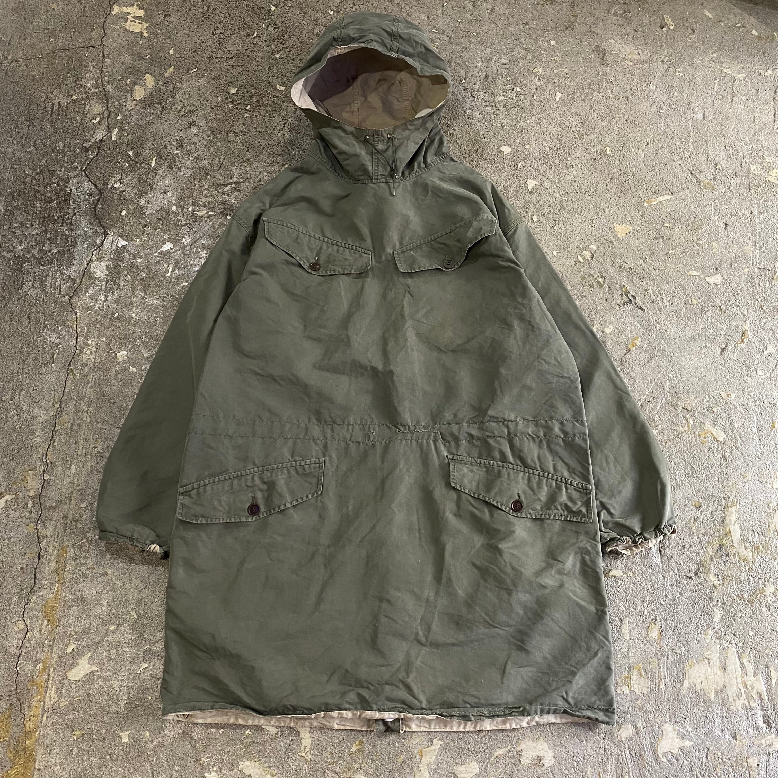 60s French Army mountain smock reversible parka | What
