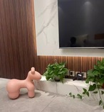 動物スツール 馬デザイン PE素材 キッズ家具 デザイナーズ家具 モダンアート スツール オットマン 子供椅子 インテリア 漫画動物 創造的形状 室内家具