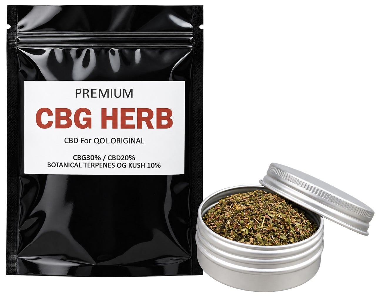 5グラム CBGハーブ CBG30％/CBD20％/BOTANICAL TERPENES OG KUSH 10