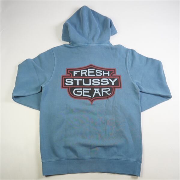 Stussy ブルーフーディー