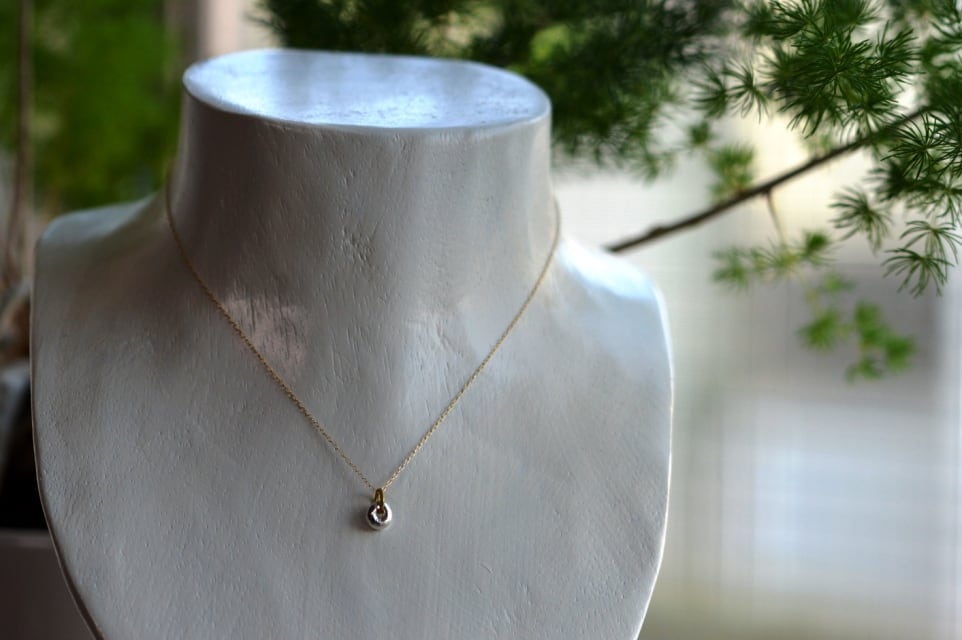 shizuku （ SV・K10YG） Pendant | nibi