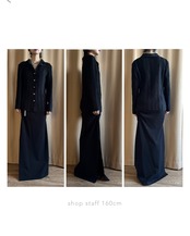 mode black pleats shirt-5182-3