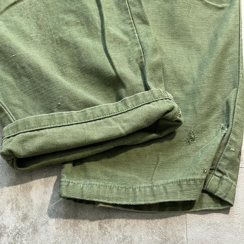 60s アメリカ軍 実物 OG-107 ベイカーパンツ 34/31 詳細写真5