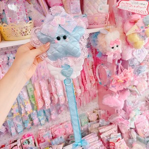 【E3】117-26ほしポちゃんクリップホルダー(糸つれ有訳あり価格)
