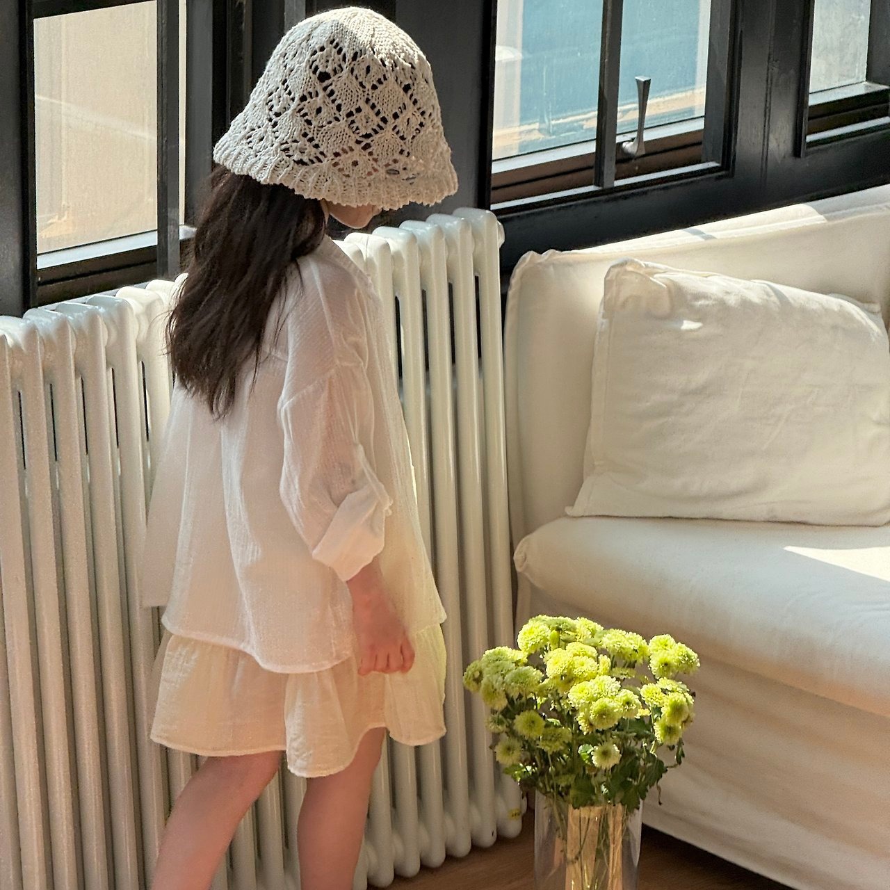 [ninibello] Maylin Smoke Dress +fee2 / [니니벨로] 메이린스모크원피스