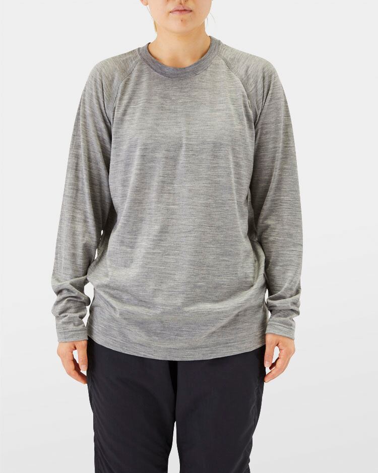 山と道 / 100% MERINO LIGHT LONG SLEEVE（UNISEX） | st. valley house - セントバレーハウス  powered by BASE