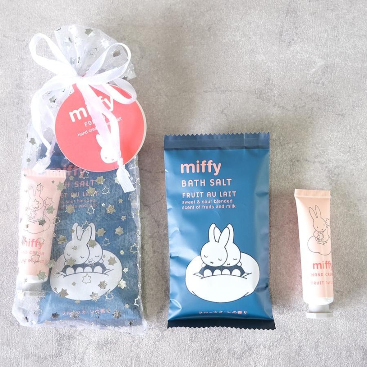 ミッフィー miffy プチギフト ハンドクリーム バスソルト