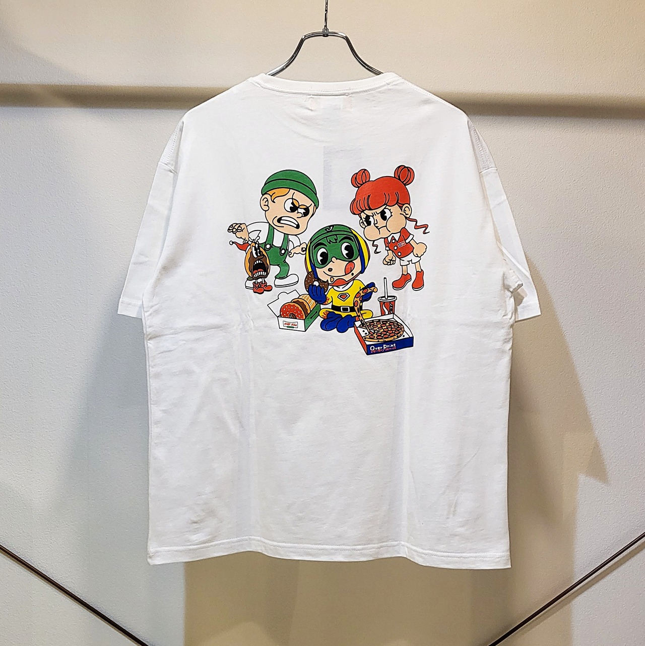 【over print】VS&JETTER WIDE TEE