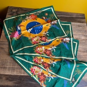 【MALAGUETA マラゲッタ】ランチョンマット 4枚セット トゥッカーノ