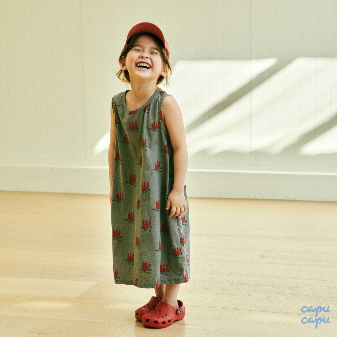 Sold Out Boneoune チューリップワンピース 2colors 子供服 Capucapu