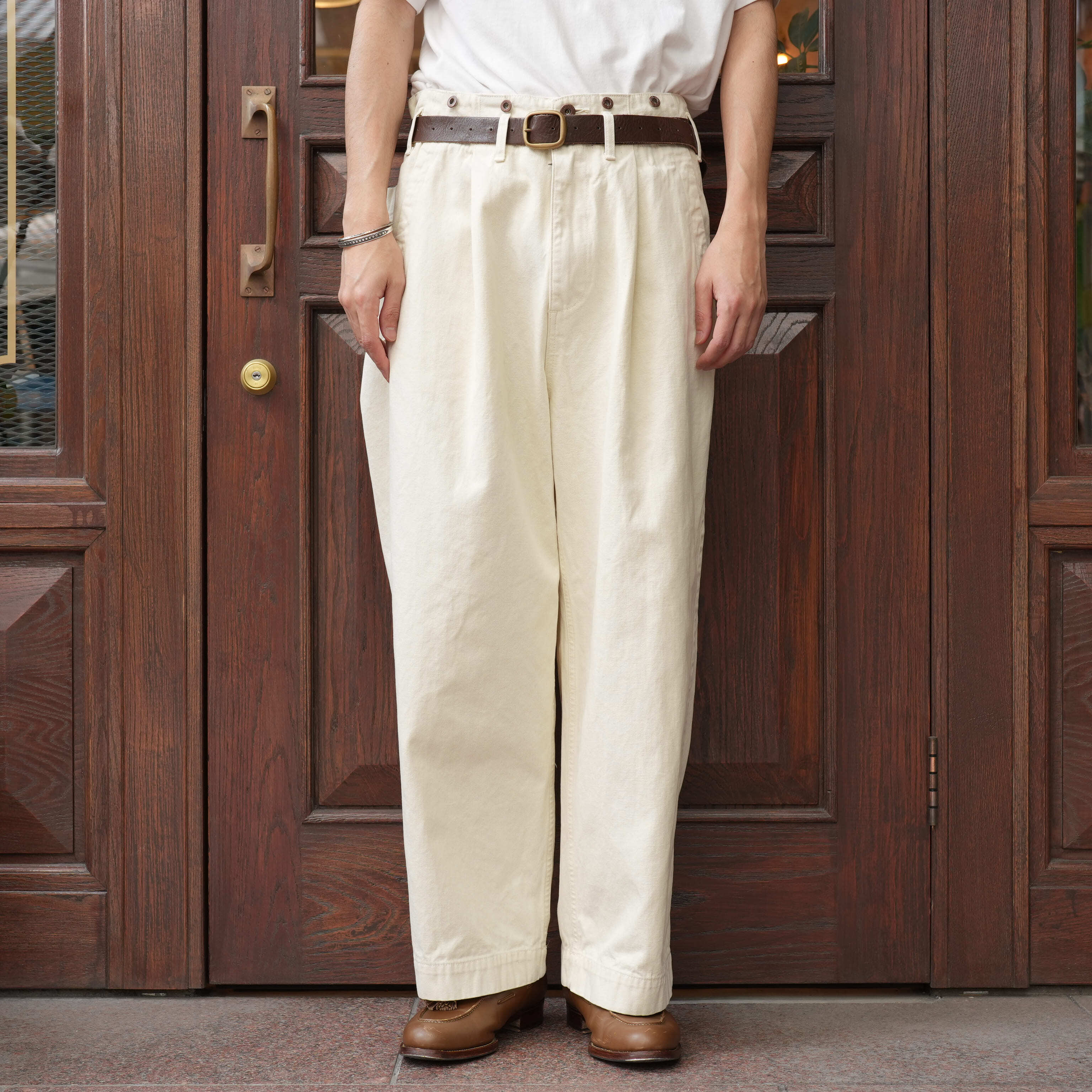 Gurank(グランク) 26SS "CH work pants" -OW-