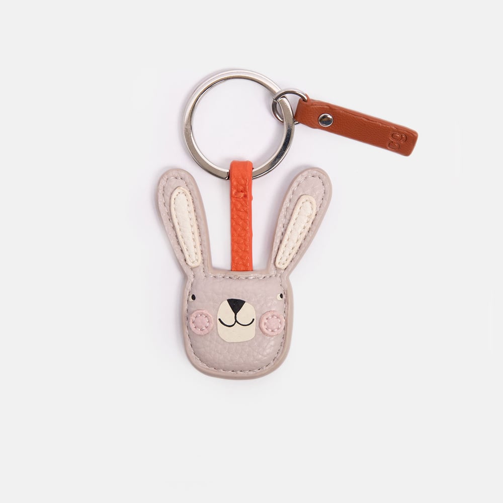 GREY RABBIT NOVELTY KEYRING_NOV156
