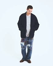 KUON / Sashiko Mended Denim Trousers